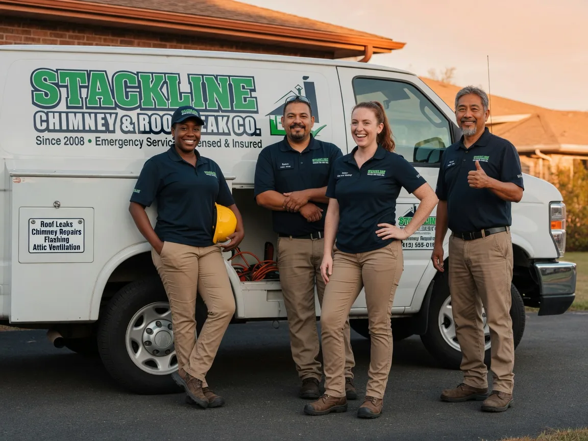 Chimney flashing repair company in Parker Dam, CA